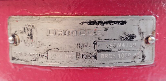 Damcos BRCF 1000-B1 Hydraulic Single-Acting Balanced Rotary Actuator 160N4180 #3