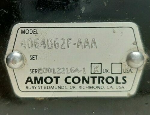 Amot Control 4064B62F-AAA Differential sensing pressure valve - NEW