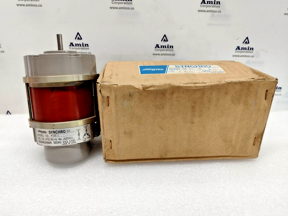 Tamagawa Synchro Motor TS472E11, 100/110V, 50/60 Hz - NEW