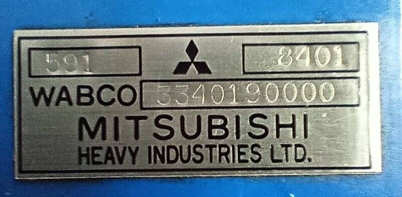 Mitsubishi 3340190000 Pneumatic Valve