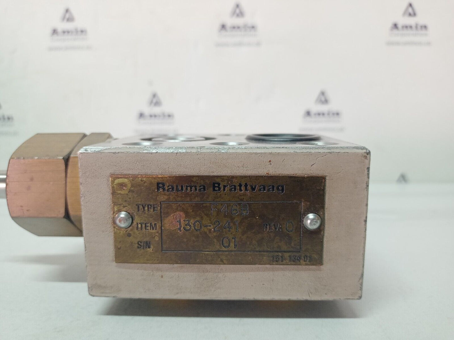 Rauma Brattvaag F46B valve 130-241 - NEW #2