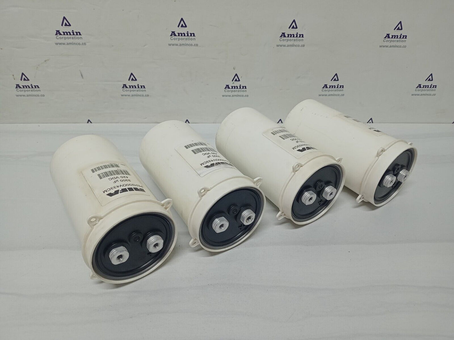Rifa PEH200OV433CM Capacitor 3300uf, 420VDC (LOT OF 4PCS)