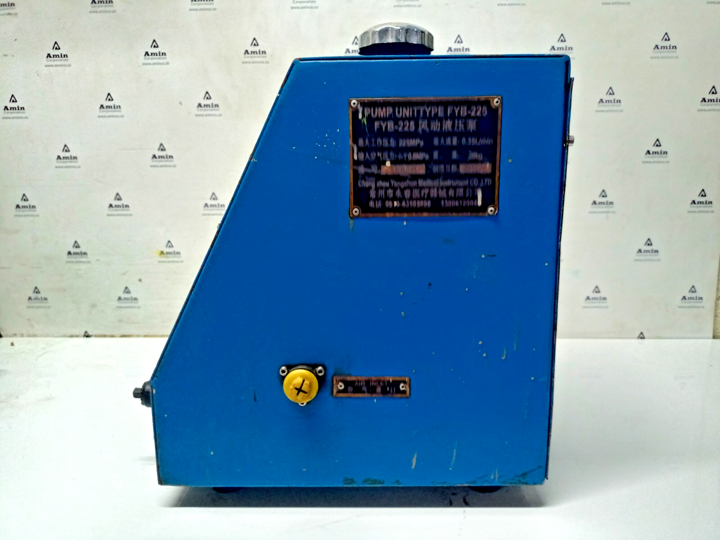 Changzhou FYB-225 Air Driven High pressure pump 225 MPa - TESTED #2
