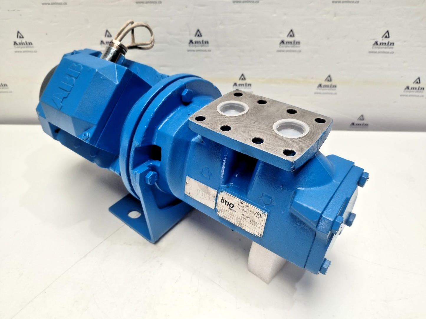 IMO ACD 025L6 IVBP Triple screw pump 0.75kW electric Motor - Refurbished Tested