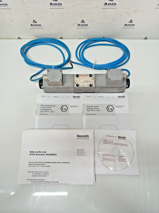 Rexroth R901351579 4WE6J54/BG12-13NXHCKL/V Valve Hydac EX-1195-200 - NEW