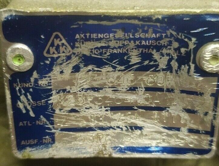 KKK K28 Turbo Charger Part No.: 5328 970 6490