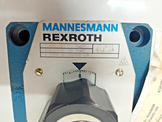 Mannesmann Rexroth 2FRM 16-32/100 LB Flow Control Valve 2FRM16/32/100LB - NEW #2