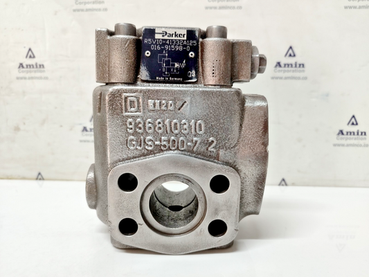 Parker R5V10-41332A125 016-91598-0 Pressure Relief valve with R4VPIXX-00X30A120