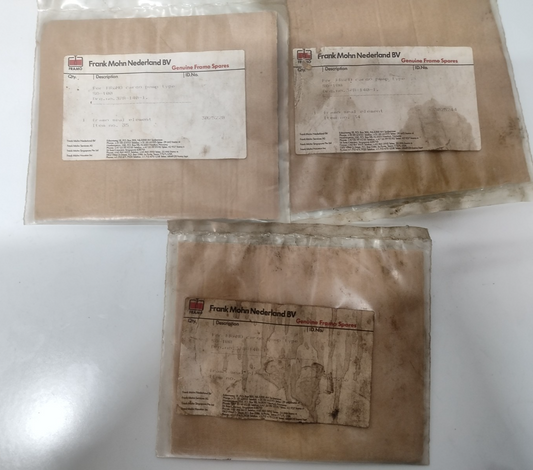 Framo Seal ring Id: 3025244, 3025228, 3025236 for SD-100  Cargo pump - NEW
