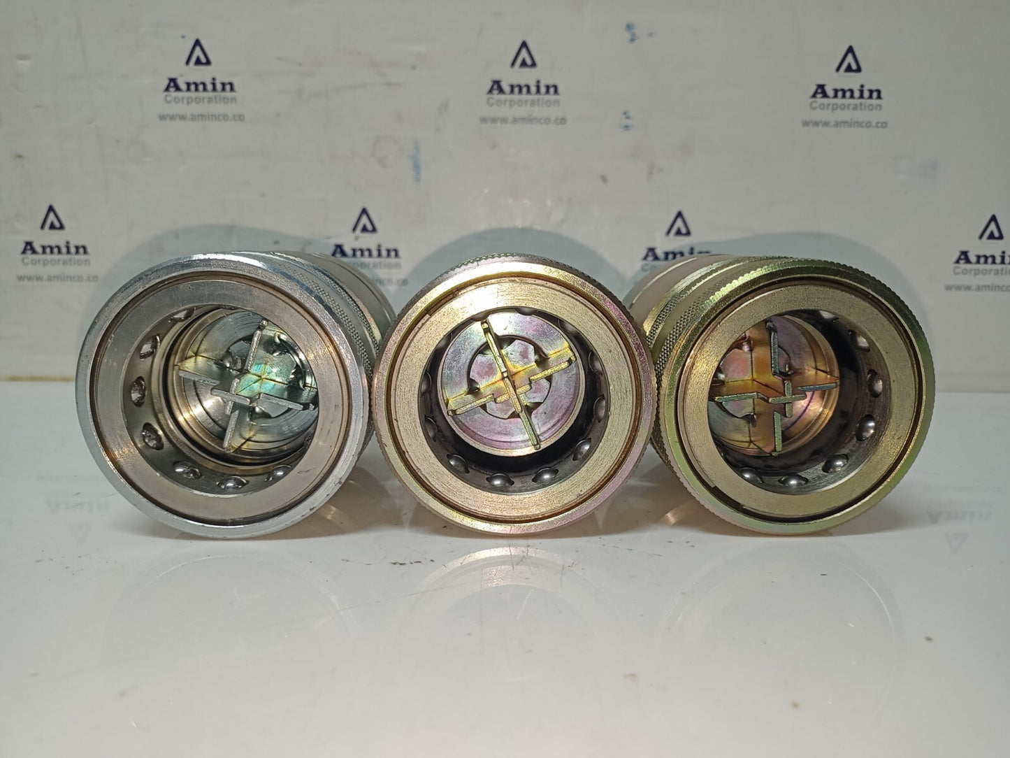 Snap-tite VHC-24 steel coupler Hydraulic Quick Connect Hose Coupling -lot of 3pc