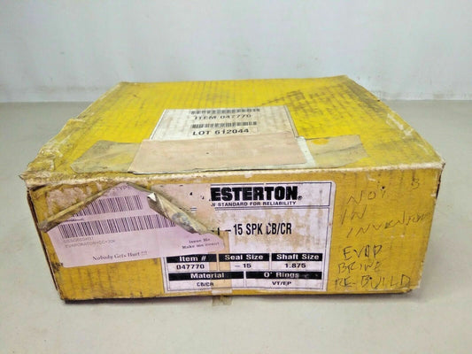 Chesterton 123-1-15 SPK CB/CR Spare Seal Kit - NEW