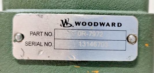 Woodward Governor 0R‑7972 Governor Actuator - TESTED
