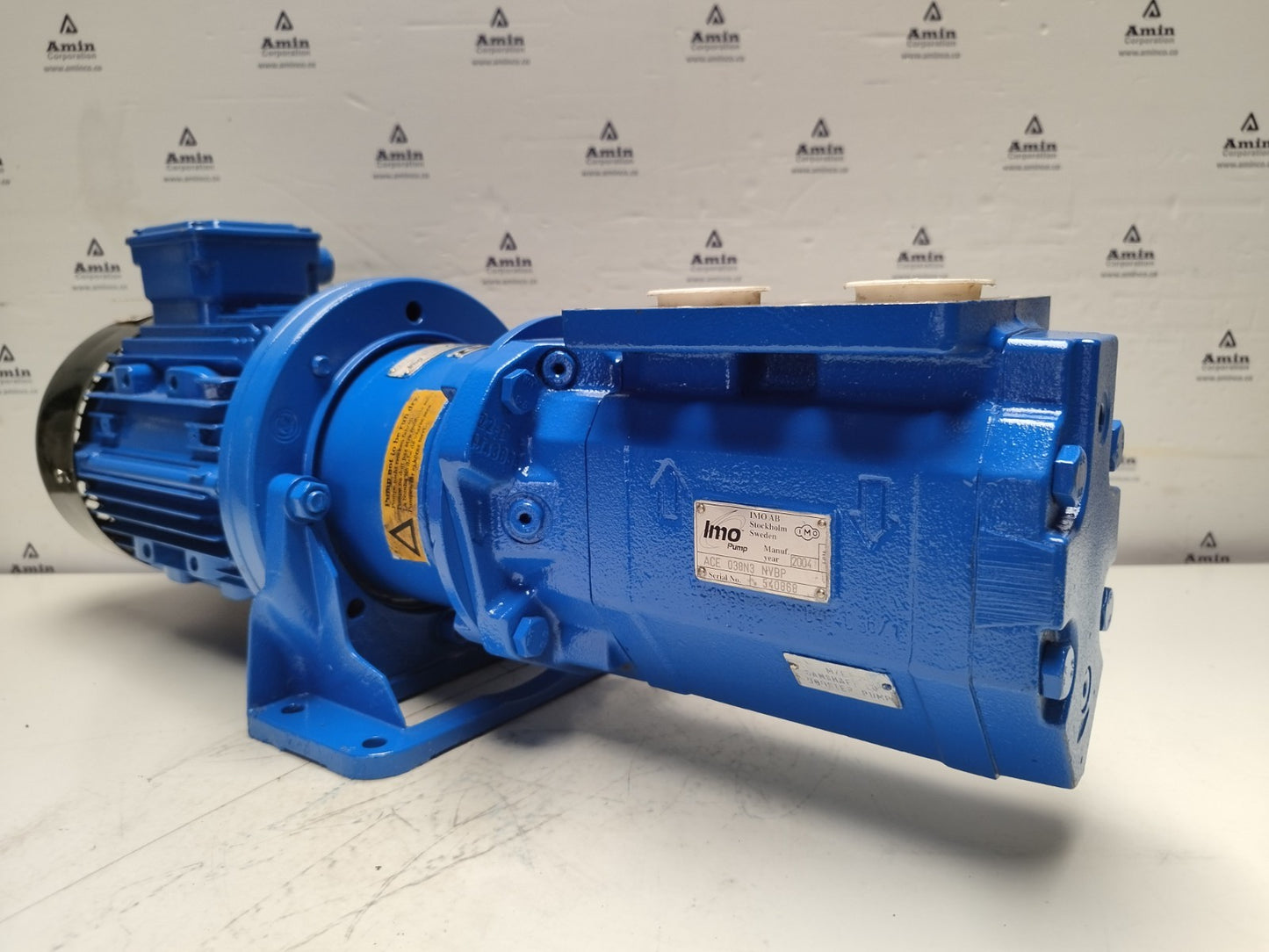 IMO ACE 038N3 NVBP Triple Screw Pump with 2.2/2.53kw 2850-3420 rpm Complete
