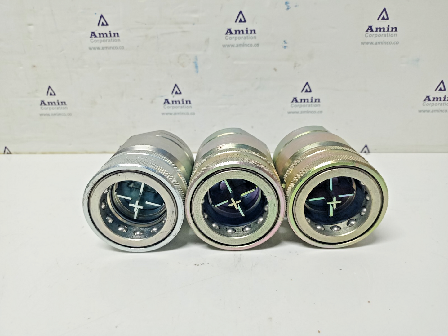 Snap-tite VHC-24 steel coupler Hydraulic Quick Connect Hose Coupling -lot of 3pc