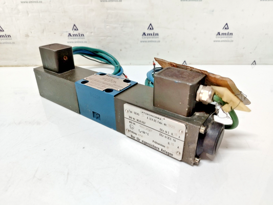 Mannesmann Rexroth 4WE6J53/BG12-13NEXFHCKL/V Valve Hydronorma GE45-0-A12VDC- NEW