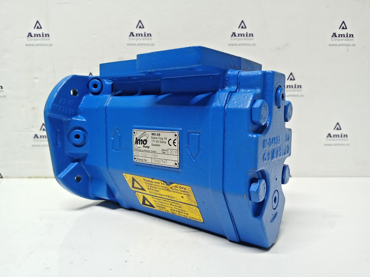 IMO ACE 032N3 NTBP Triple Screw Pump - NEW Mfg.2018