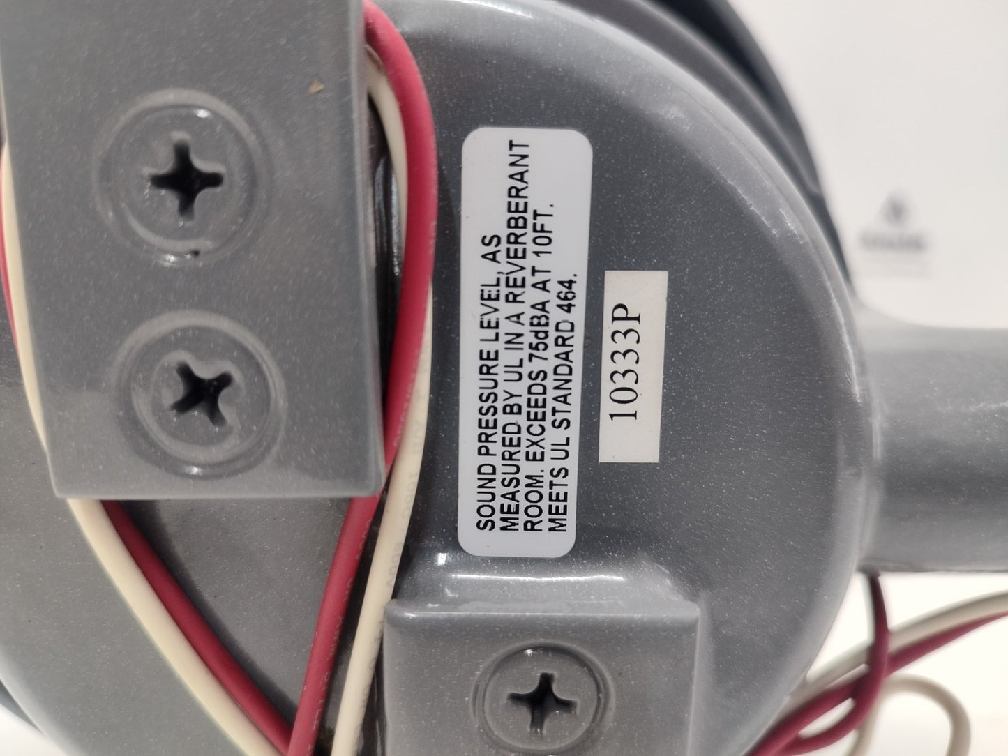 Edwards Signaling 340EX-8N5 Audible Signaling Device 120V, 50/60Hz - NEW