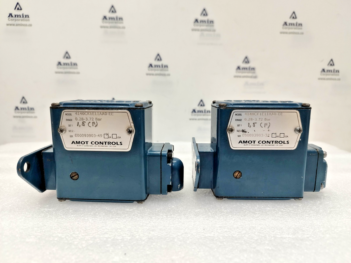 Amot Controls 4140CK1E11AA0-EE Range: 0.28-3.72 bar - NEW