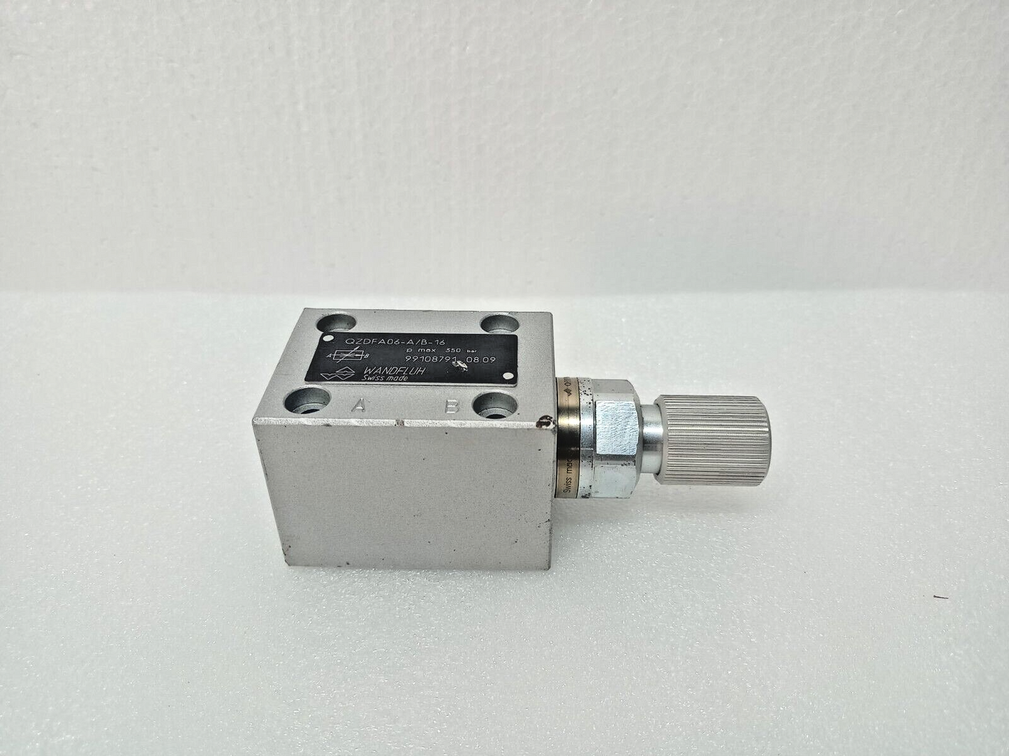Wandfluh QZDFA06-A/B-16 3-way Flow control valve pressure: 350 bar - NEW