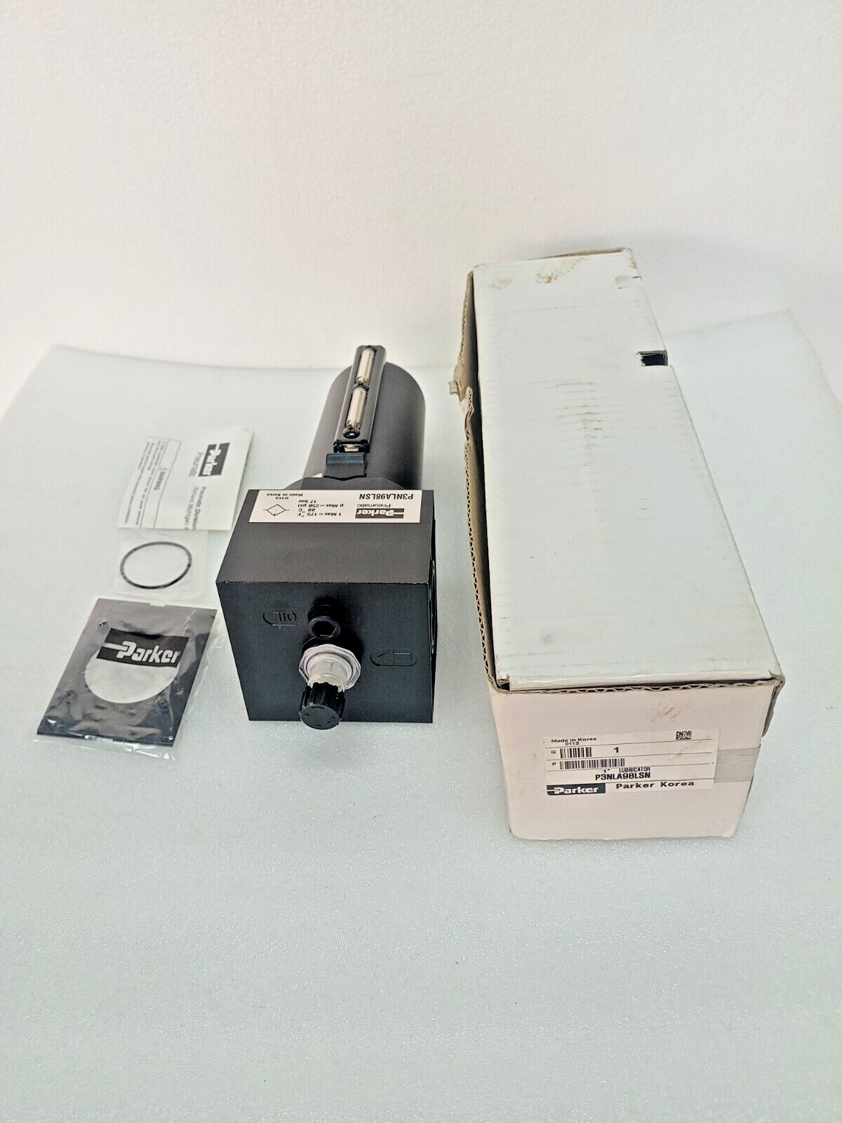 Parker P3NLA98LSN Mist air lubricator 1'' - NEW