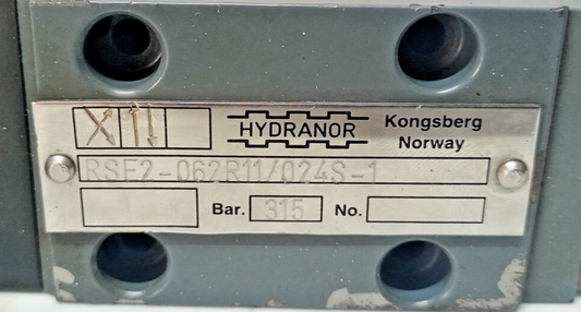 Hydranor RSE2-062R11/024S-1 Directional control valve - NEW