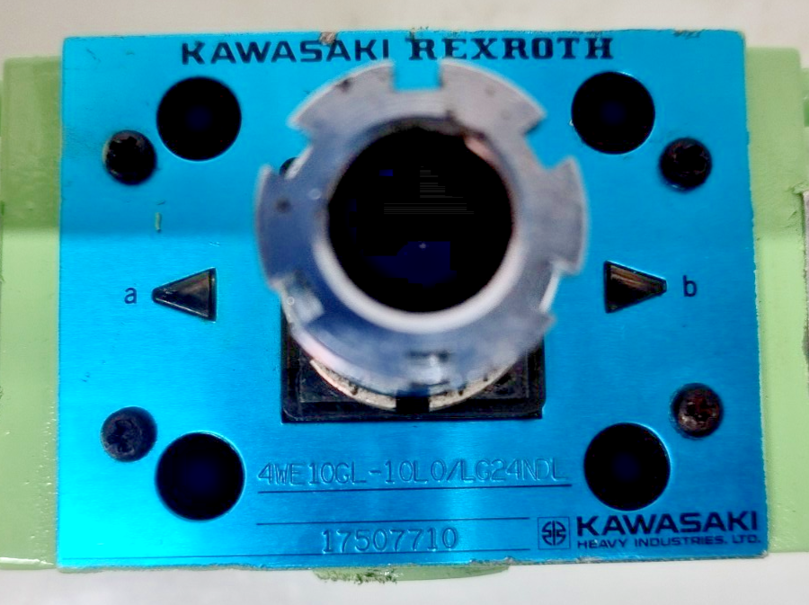 KAWASAKI REXROTH 4WE10GL-10L0/LG24NDL Solenoid Valve