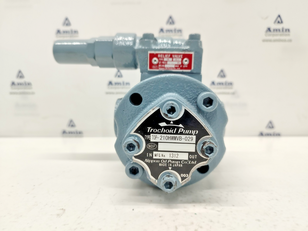 Nippon Oil Pump TOP-210 HWMVB-029 Trochoid Pump - NEW