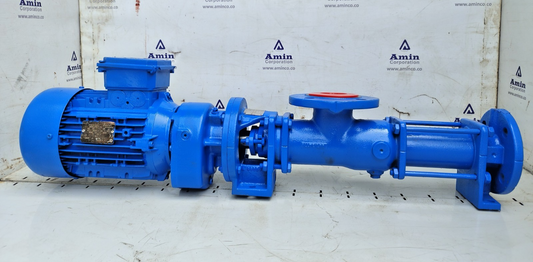 RWO Bremen Type: AEP 4 Single screw pump sludge pump complete - Pressure Tested