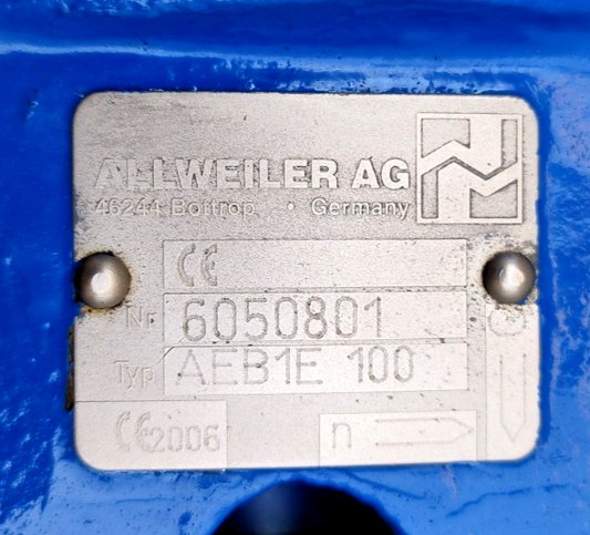 Allweiler AEB1E 100 Progressive cavity single screw pump - Pressure Tested #2