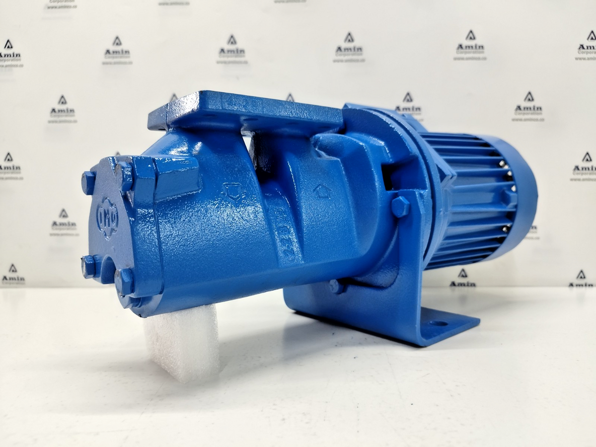 Imo ACD 025L6 IVBP Triple screw pump with 0.33kw, 1080rpm, 60hz Motor - Tested