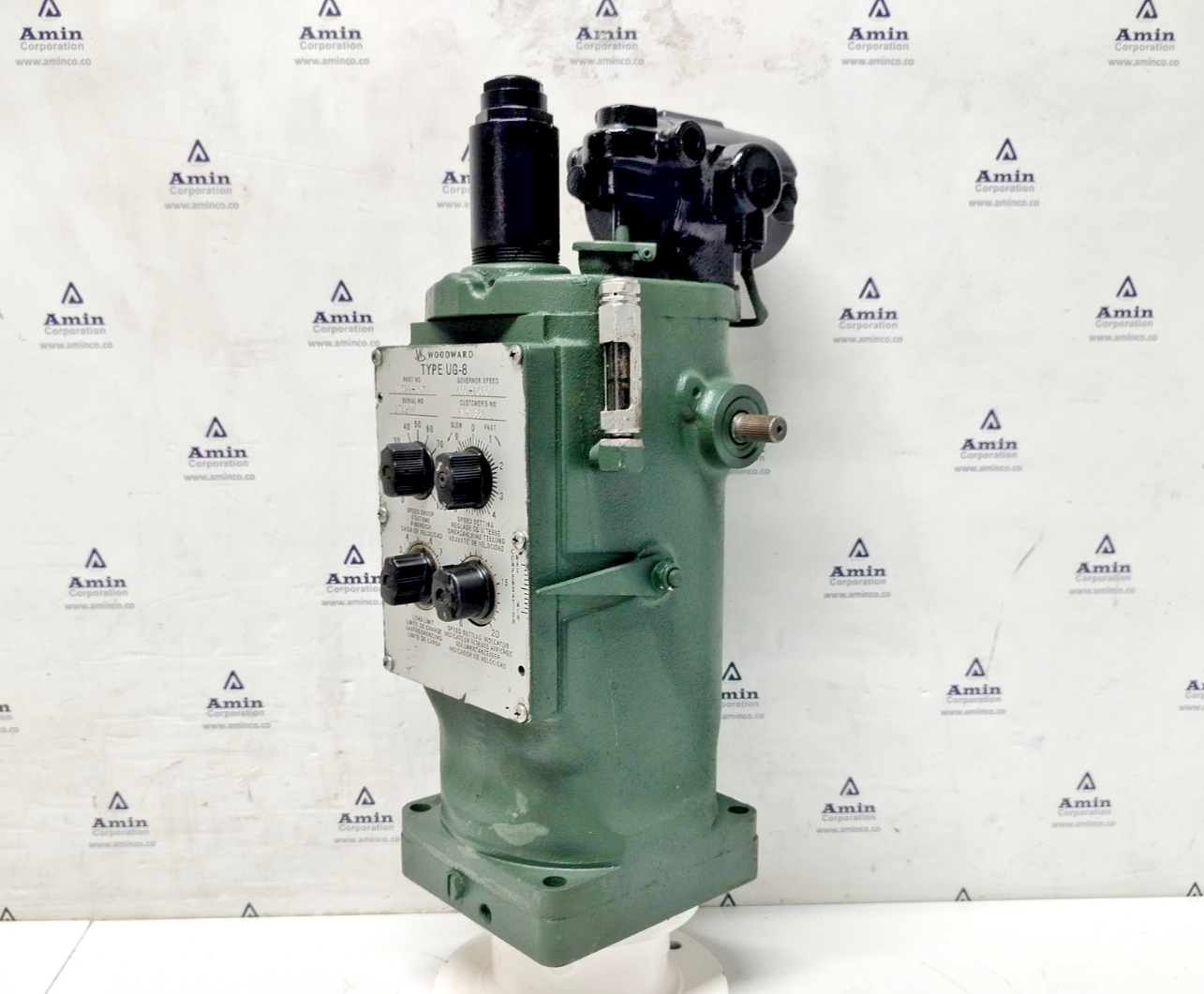 Woodward UG-8 Governor part No. : A8522-807 RPM: 600-1560 - TESTED