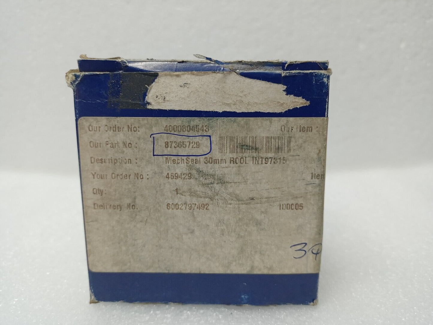John Crane Mechanical seal size: 30mm - NEW