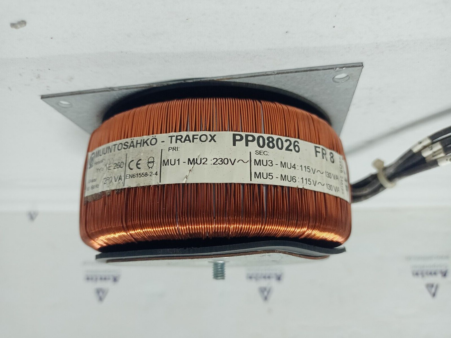 Muuntosahko-Trafox TE260, 260VA, 50-60Hz