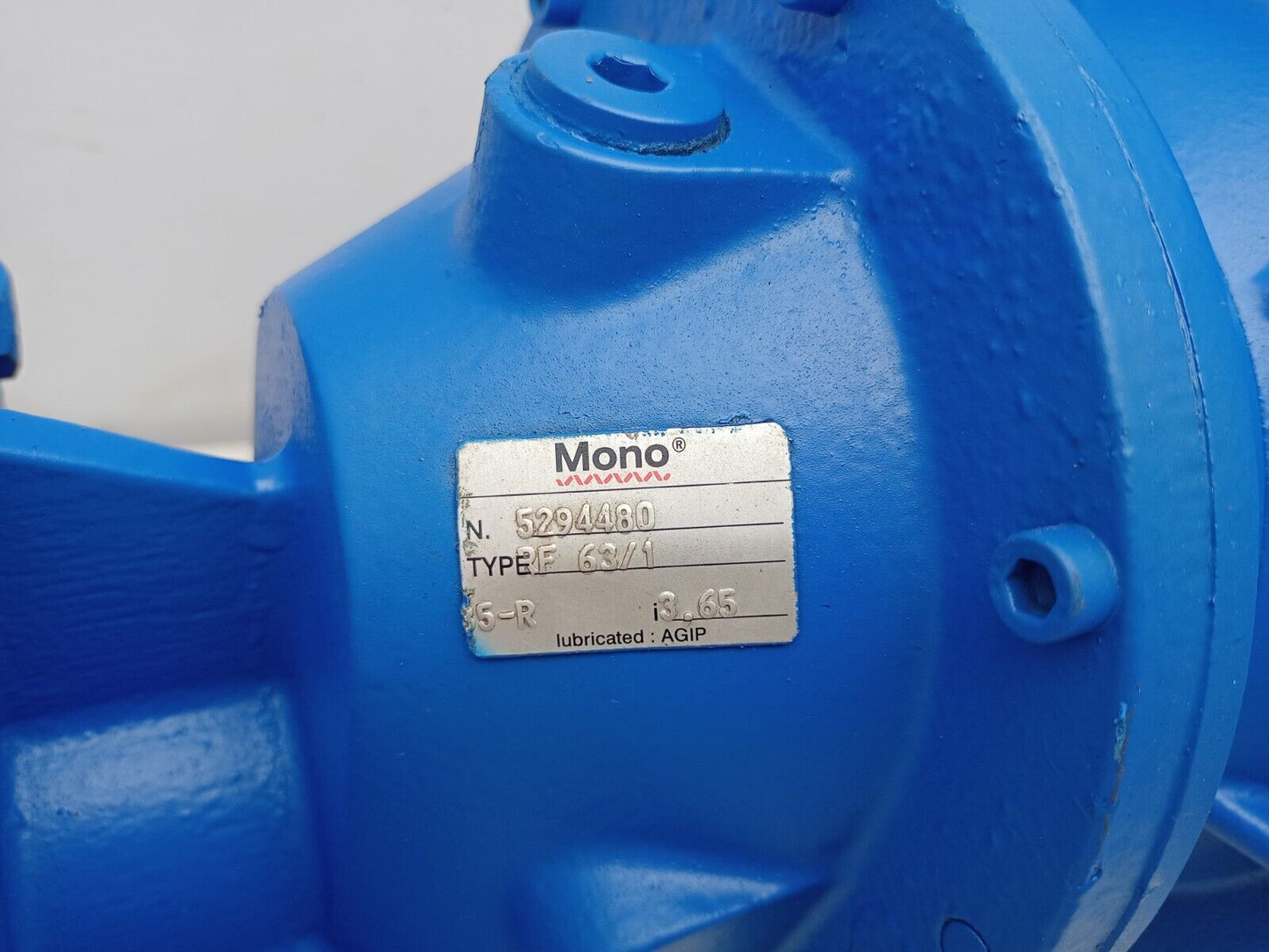 Mono C14K Progressive cavity single screw pump max. capacity 22m3/h -Refurbished