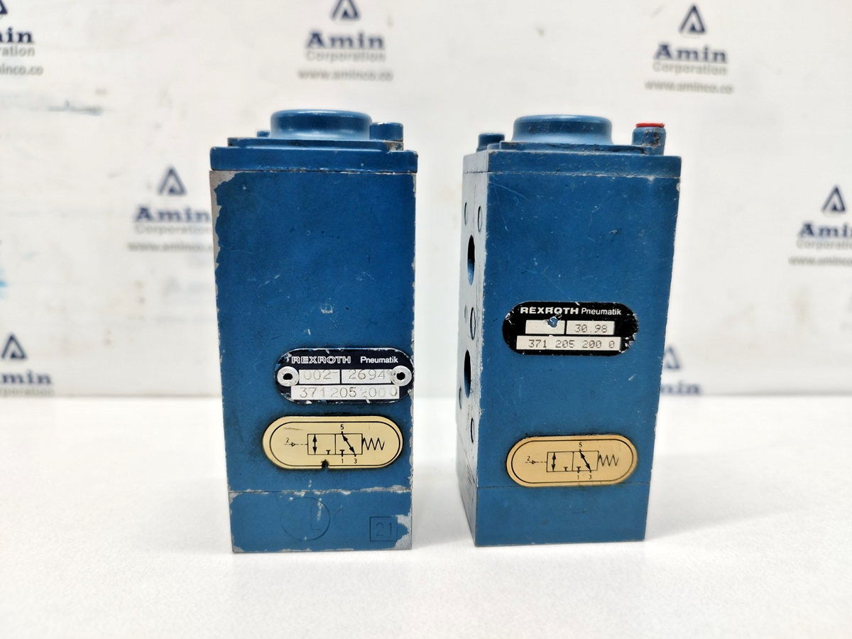 Rexroth 3712052000 Pneumatic Valve - New
