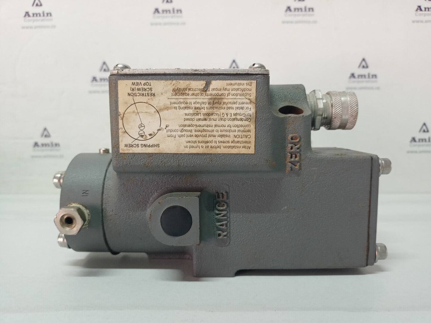 Siemens 77-3A E/P TRANSDUCER MD Totco P/n: 261829-101