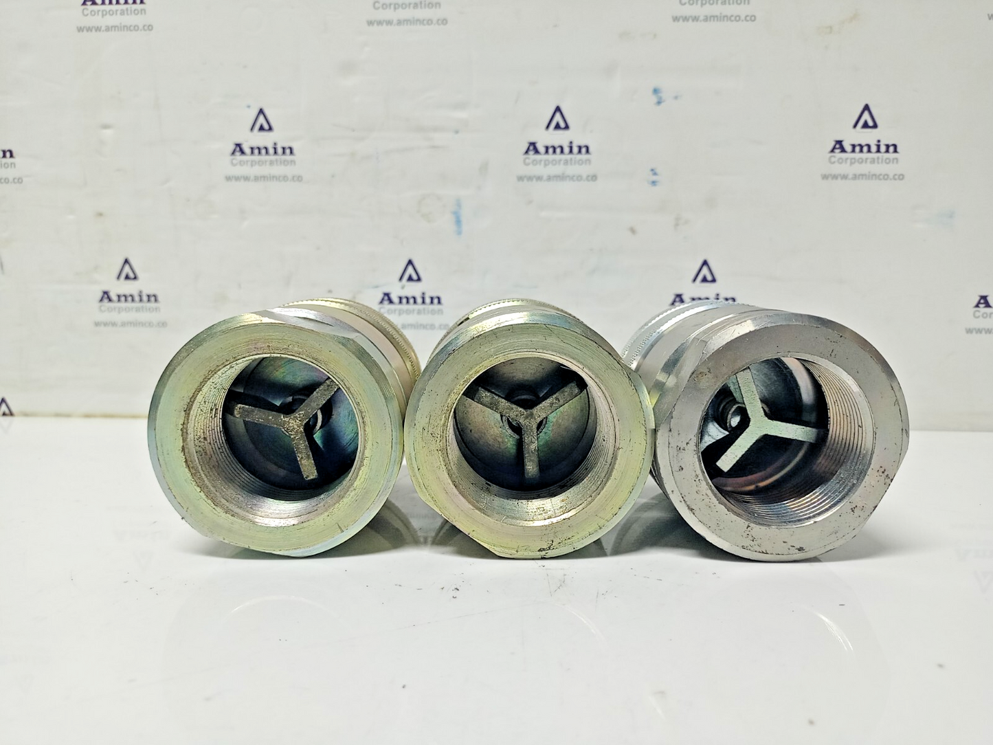 Snap-tite VHC-24 steel coupler Hydraulic Quick Connect Hose Coupling -lot of 3pc
