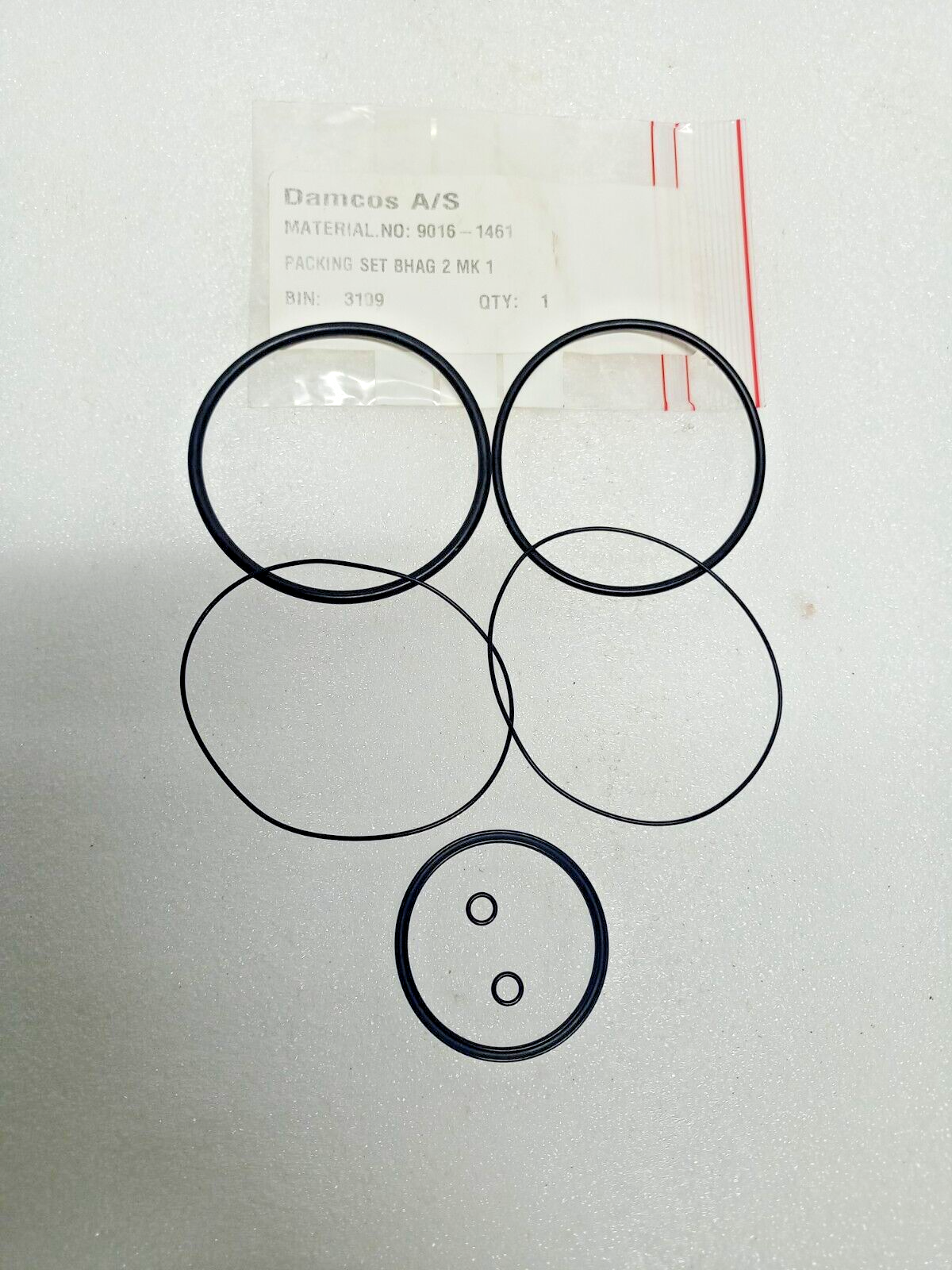 Damcos/Nordisk Packing set/seal kit for BHA2 MK1 actuator M/N: 9016-1461