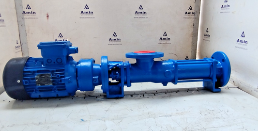 RWO Bremen Type: AEP 5 Single screw pump sludge pump complete #2