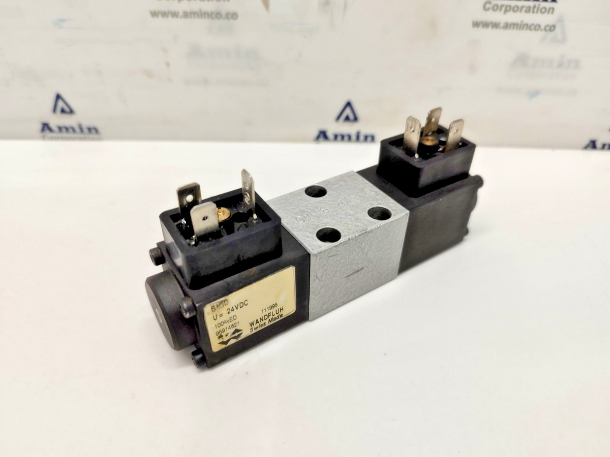 Wandfluh BM4D31 Solenoid Valve 24VDC - NEW
