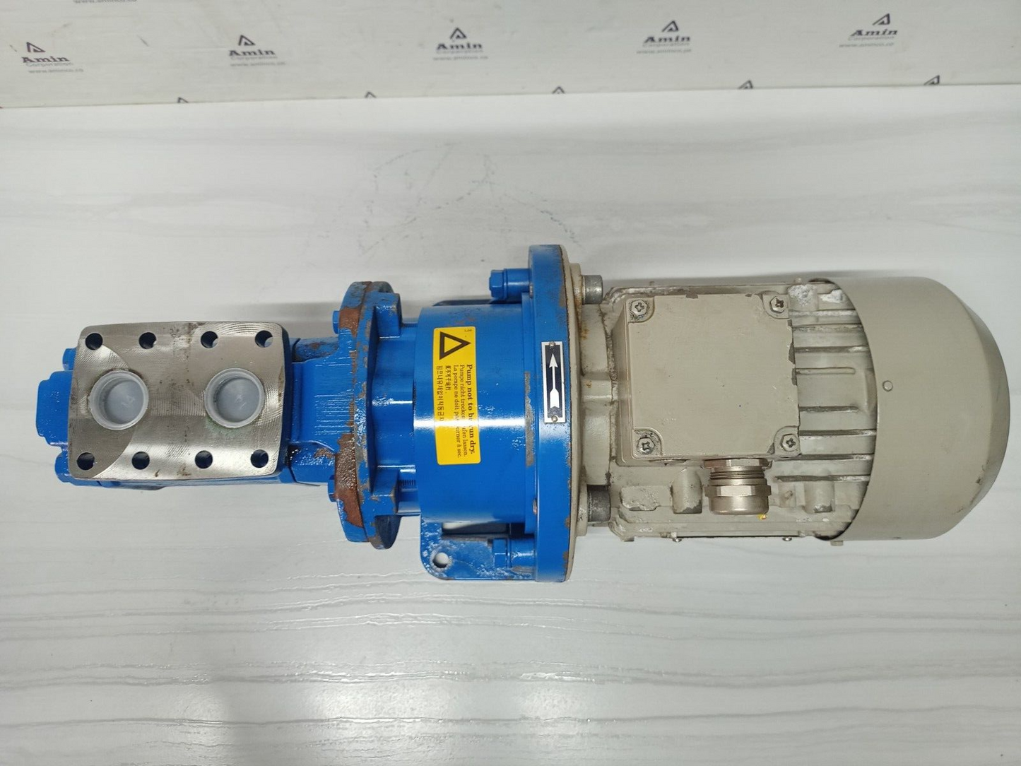 IMO Pump ACE 025L3 NTBP Triple screw pump with 0.86kw, 60hz, 1695rpm Motor