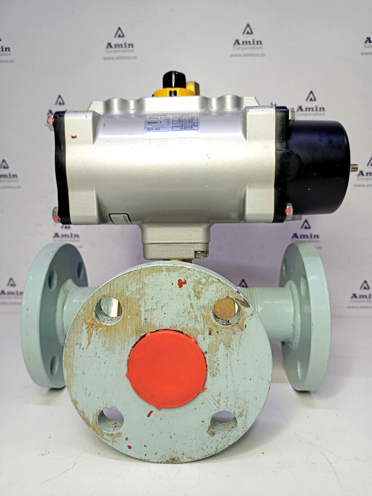 Heishin 3-Way Air valve for HFM-200 oily water separator W/ Kitz FBS-1 Actuator