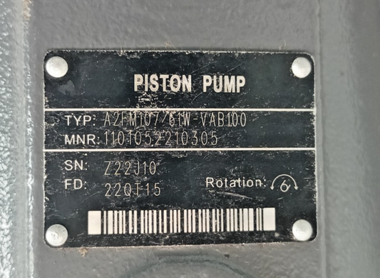 A2FM107/61W-VAB100 Hydraulic Axial piston motor - NEW