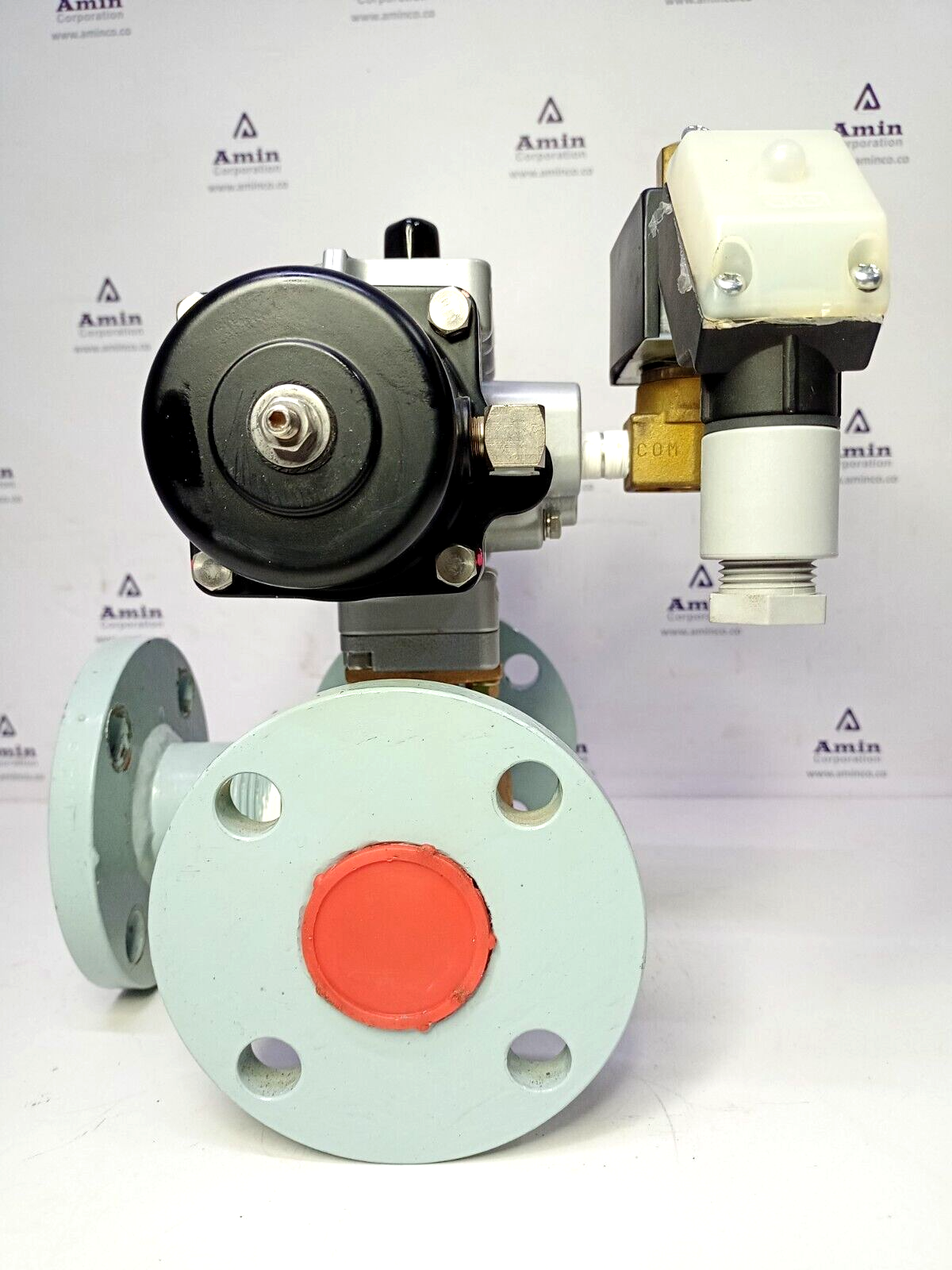 Heishin 3-Way Air valve for HFM-200 oily water separator W/ Kitz FBS-1 Actuator