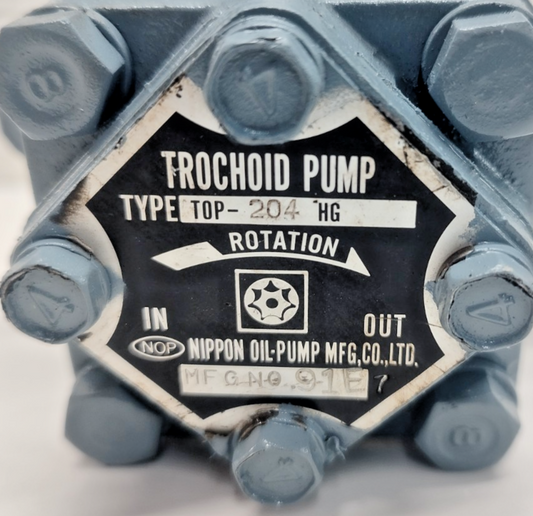 Nippon Oil Pump TOP-204 HG Trochoid Pump - NEW