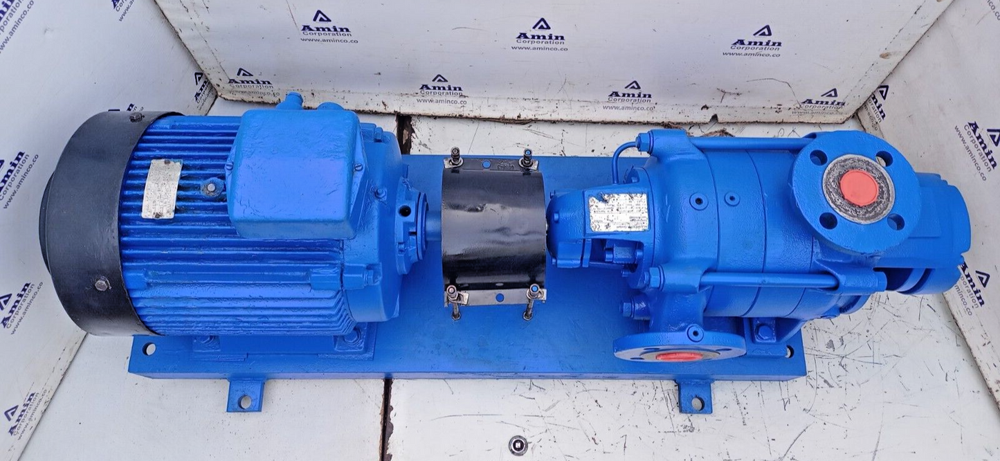 Allweiler L40/3U2DW2 Centrifugal pump with 15kW, 2905rpm Motor - Pressure Tested