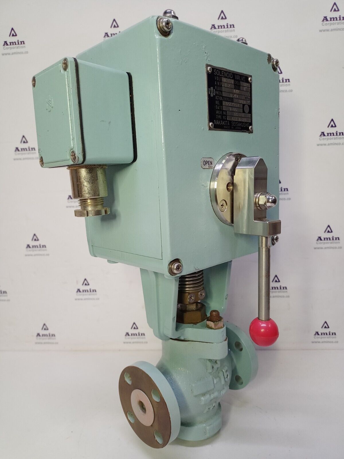 Nakakita Seisakusho NS 611 A-20 Solenoid Air valve 110VAC - NEW