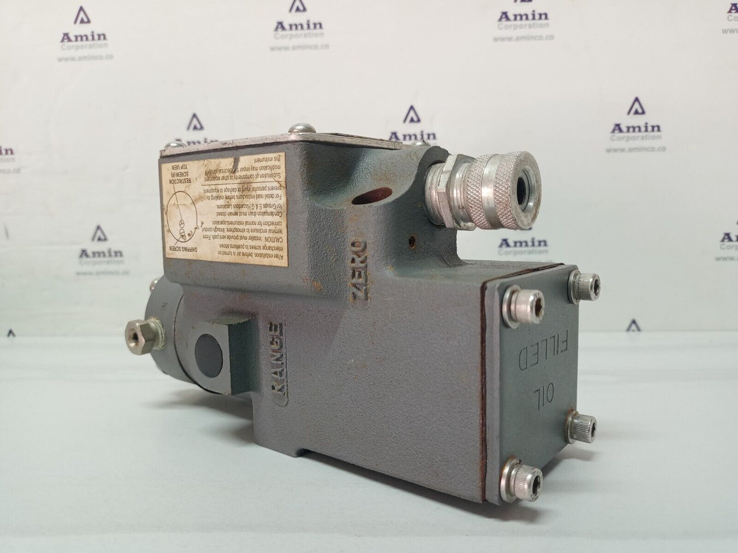 Siemens 77-3A E/P TRANSDUCER MD Totco P/n: 261829-101