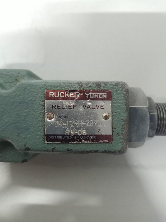 Rucker-Yuken DT-02-H-2290 Relief valve