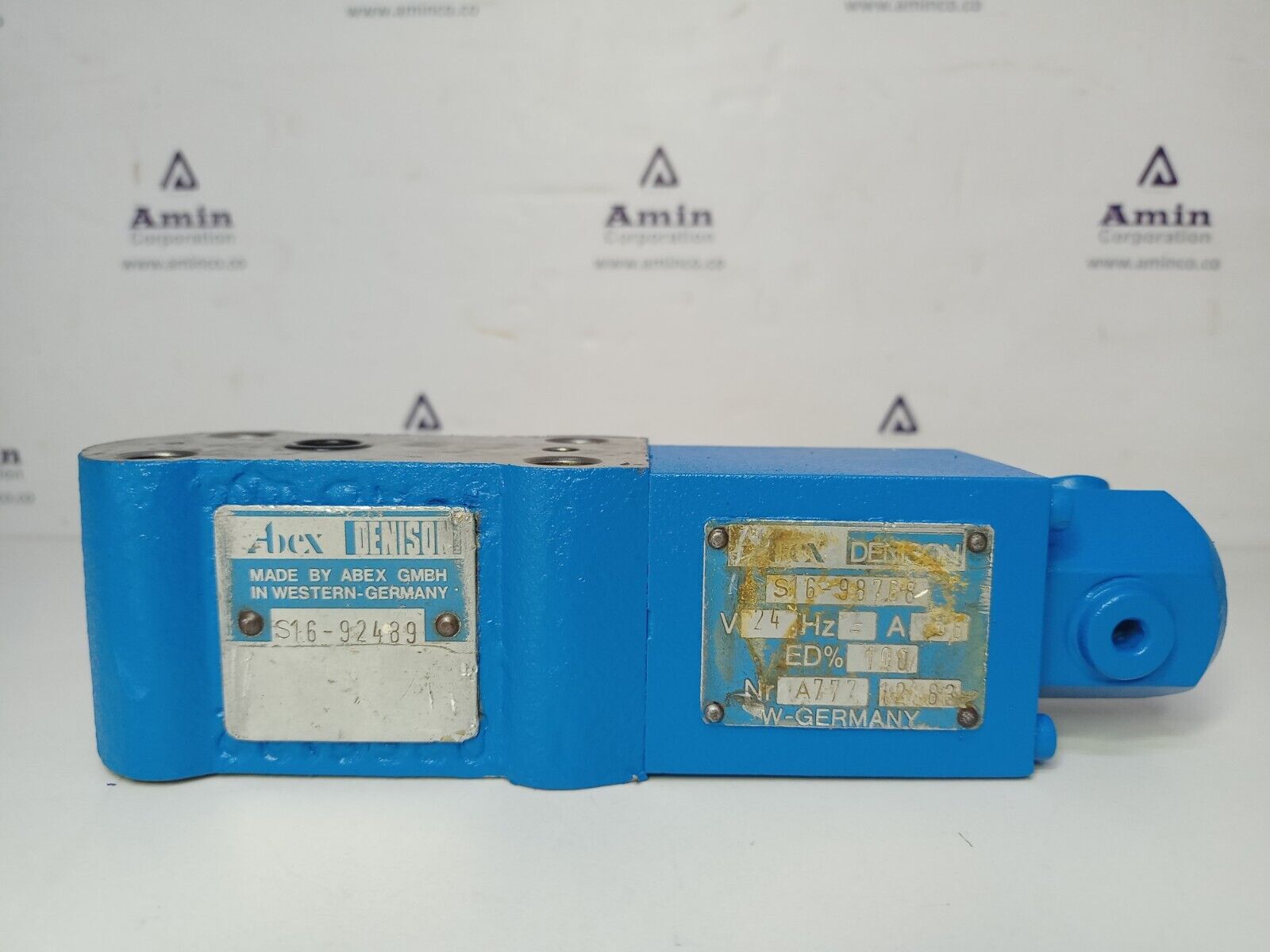 Abex Denison S1692489 Hydraulic valve Amin Corporation